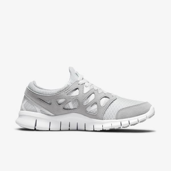 Nike Free Run 2 Tenisky Panske Siva Biele Platina | NK317BXM