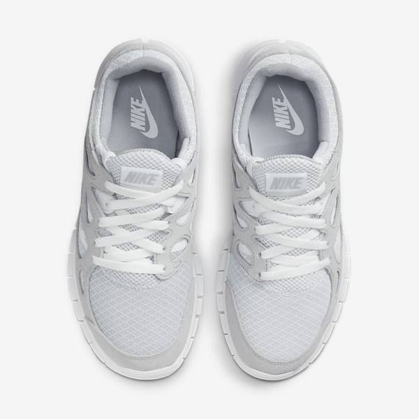 Nike Free Run 2 Tenisky Panske Siva Biele Platina | NK317BXM