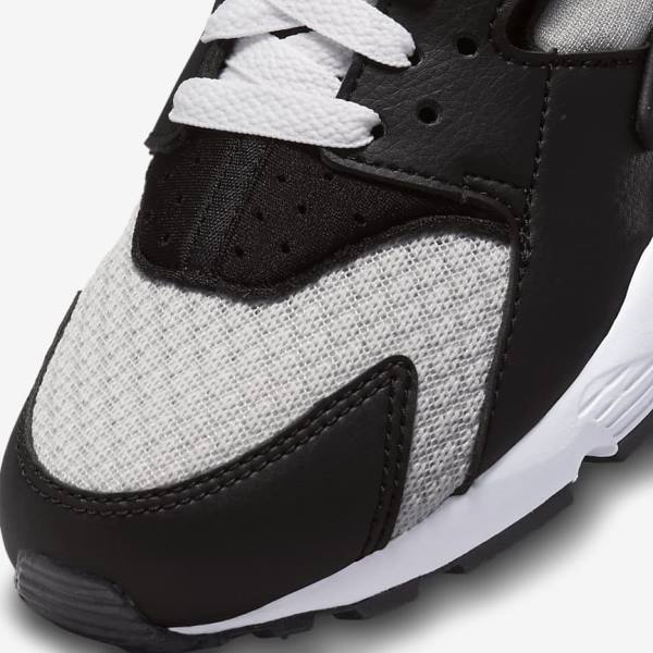 Nike Huarache Run Older Bežecké Tenisky Detske Čierne Siva Biele Červené | NK980AFS