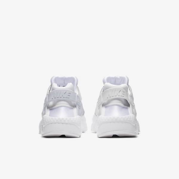 Nike Huarache Run Older Tenisky Detske Biele Platina Biele | NK452VFK