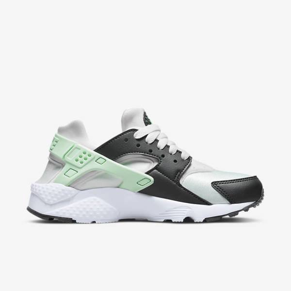 Nike Huarache Run Older Tenisky Detske Biele Mätové | NK532LBC