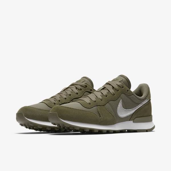 Nike Internationalist Glitter Tenisky Damske Olivovo Zelená Biele Olivovo Zelená | NK671DEQ