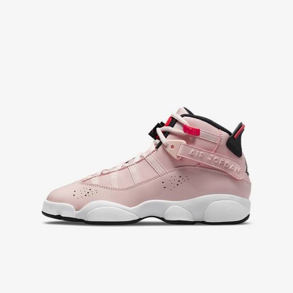 Nike Jordan 6 Rings Older Tenisky Detske Čierne Biele | NK534YQR