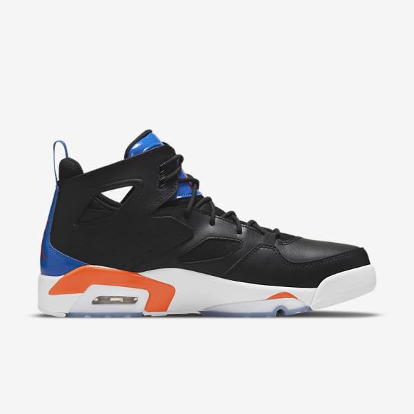 Nike Jordan Flight Club 91 Jordan Tenisky Panske Čierne Kráľovská Modrá Biele Oranžové | NK295PNZ