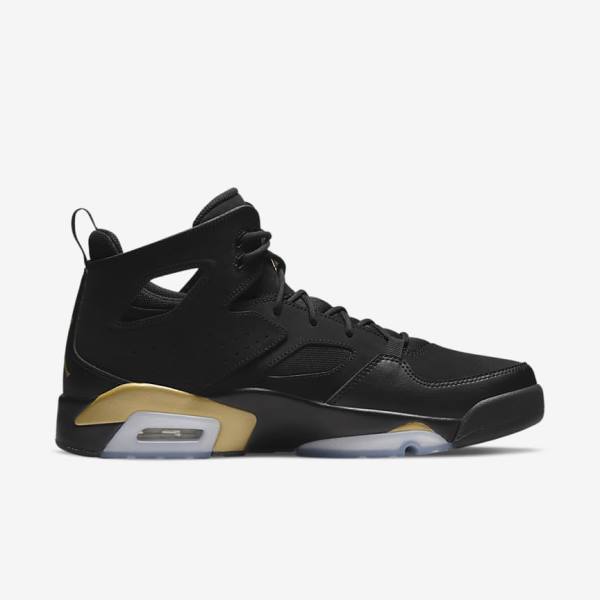 Nike Jordan Flight Club 91 Tenisky Panske Čierne Metal Zlate | NK764ZPL