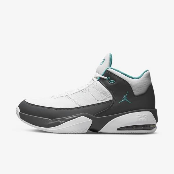 Nike Jordan Max Aura 3 Jordan Tenisky Panske Biele Siva Tyrkysové | NK178ZSO