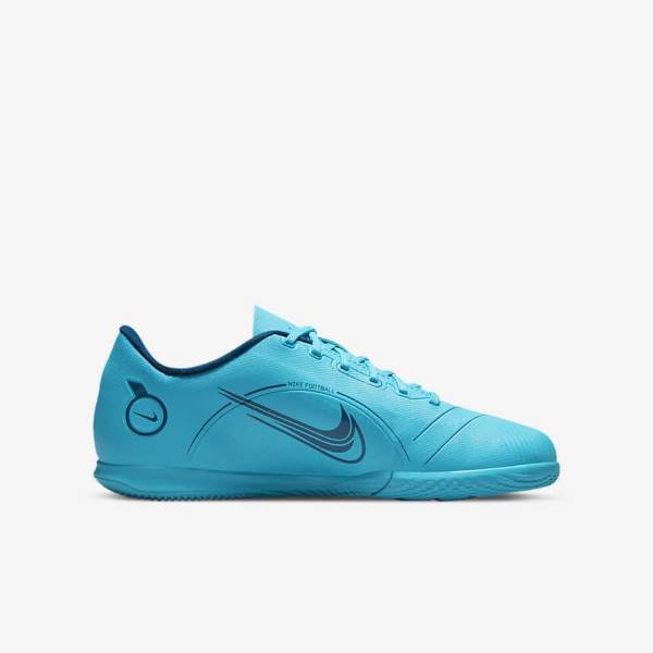 Nike Jr. Mercurial Vapor 14 Club IC Older Indoor Court Kopačky Detske Modre Oranžové | NK349LSH