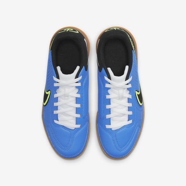 Nike Jr. Tiempo Legend 9 Club IC Older Indoor-Court Kopačky Detske Svetlo Modre Svetlo Zelene Hnede Čierne | NK361WVO