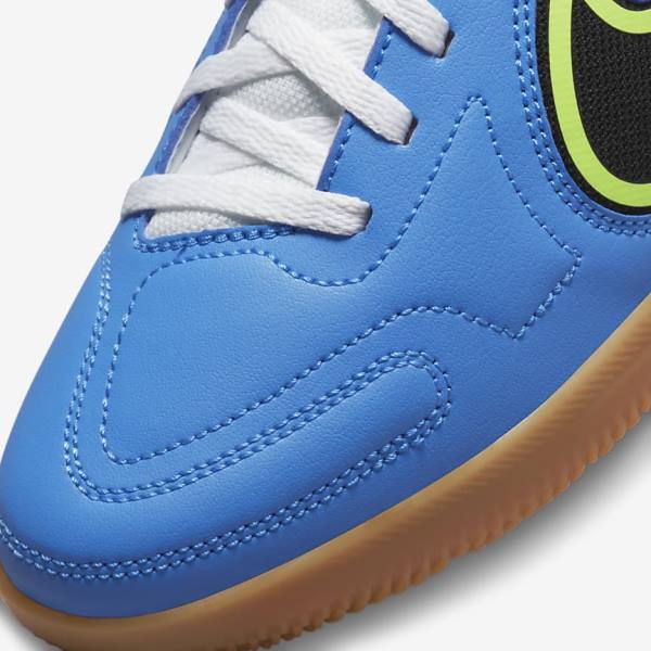 Nike Jr. Tiempo Legend 9 Club IC Older Indoor-Court Kopačky Detske Svetlo Modre Svetlo Zelene Hnede Čierne | NK361WVO