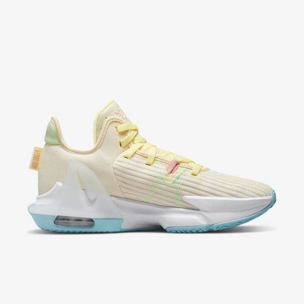 Nike LeBron Witness 6 Basketbalove Tenisky Damske Zelene Modre | NK038GRB