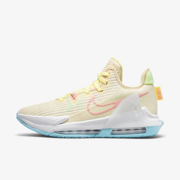 Nike LeBron Witness 6 Basketbalove Tenisky Damske Zelene Modre | NK038GRB