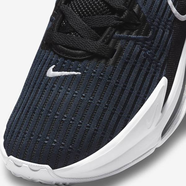 Nike LeBron Witness 6 Basketbalove Tenisky Damske Čierne Tmavo Obsidian Biele | NK460FQM