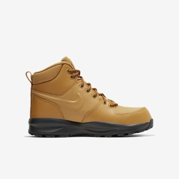 Nike Manoa LTR Older Boot Vychadzkova Obuv Detske Hnede Čierne | NK594HLF