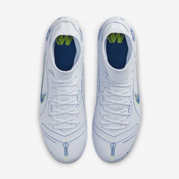 Nike Mercurial Superfly 8 Academy AG Artificial-Grass Kopačky Damske Siva Svetlo Modre Tmavo Modre | NK637FHB