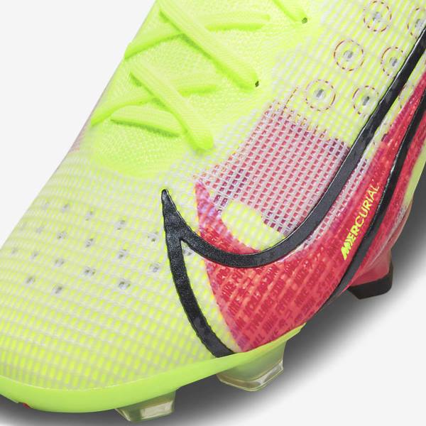 Nike Mercurial Superfly 8 Elite FG Firm-Grounds Kopačky Panske Čierne Svetlo Červené | NK278LCF