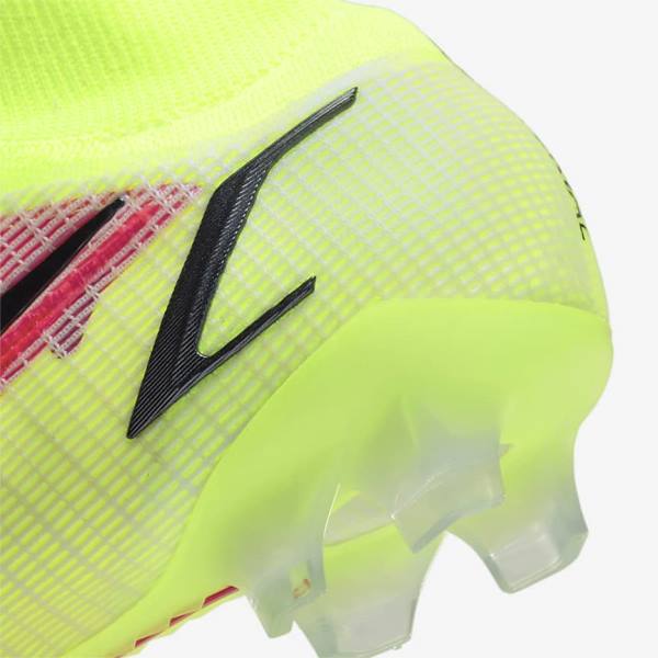 Nike Mercurial Superfly 8 Elite FG Firm-Grounds Kopačky Panske Čierne Svetlo Červené | NK278LCF