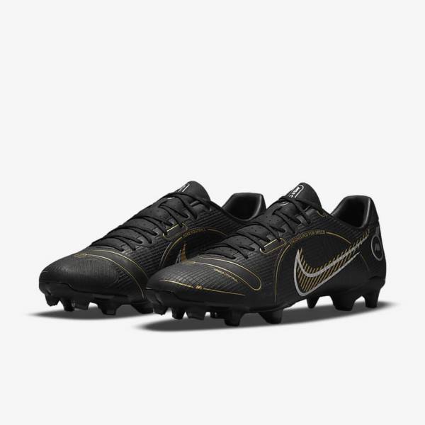 Nike Mercurial Vapor 14 Academy MG Multi-Ground Kopačky Damske Čierne Metal Strieborne Siva Metal Zlate | NK417NJG