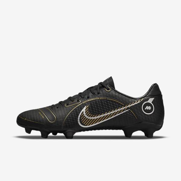 Nike Mercurial Vapor 14 Academy MG Multi-Ground Kopačky Panske Čierne Metal Strieborne Siva Metal Zlate | NK507MQJ