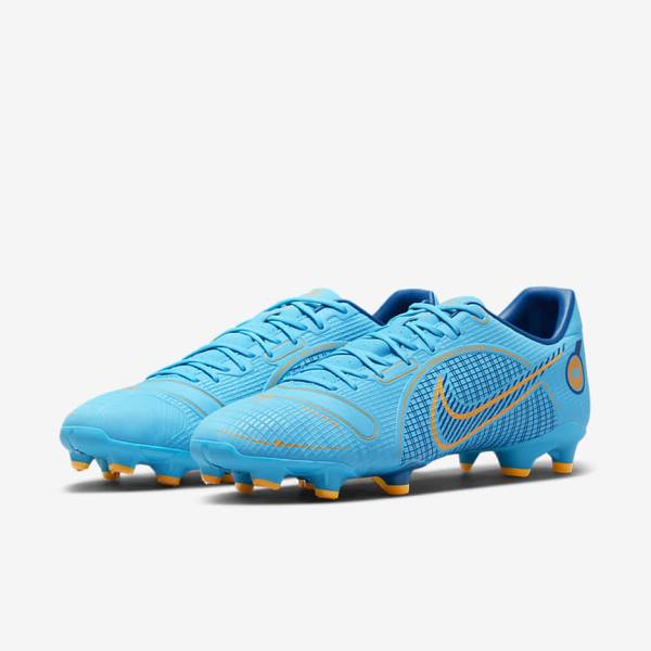 Nike Mercurial Vapor 14 Academy MG Multi-Ground Kopačky Panske Modre Oranžové | NK914NAP