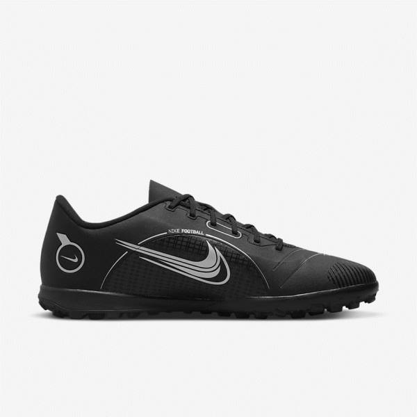 Nike Mercurial Vapor 14 Club TF Turf Kopačky Panske Čierne Siva Metal Strieborne | NK264ICZ