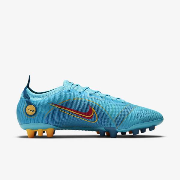 Nike Mercurial Vapor 14 Elite AG Artificial-Grounds Kopačky Damske Modre Oranžové | NK683QZM