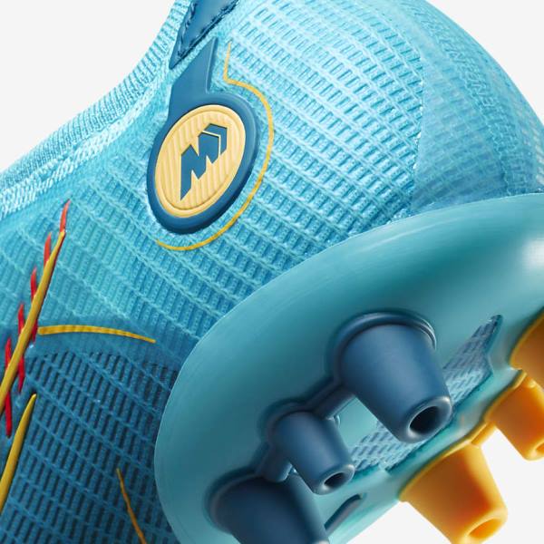 Nike Mercurial Vapor 14 Elite AG Artificial-Grounds Kopačky Damske Modre Oranžové | NK683QZM