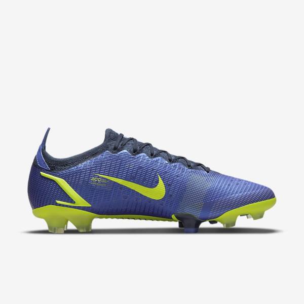 Nike Mercurial Vapor 14 Elite FG Firm-Ground Kopačky Panske Modre | NK037BVC