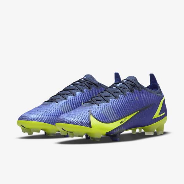 Nike Mercurial Vapor 14 Elite FG Firm-Ground Kopačky Panske Modre | NK037BVC