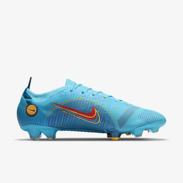 Nike Mercurial Vapor 14 Elite FG Firm-Grounds Kopačky Damske Modre Oranžové | NK235MJK