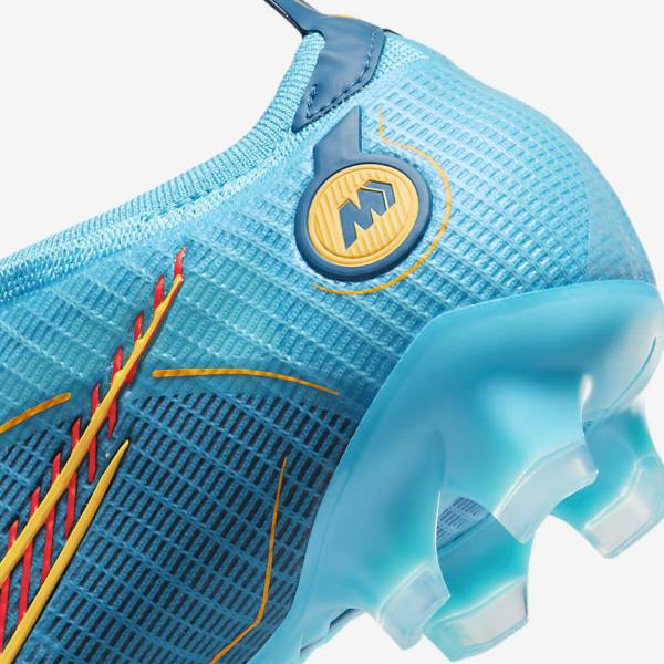 Nike Mercurial Vapor 14 Elite FG Firm-Grounds Kopačky Damske Modre Oranžové | NK235MJK