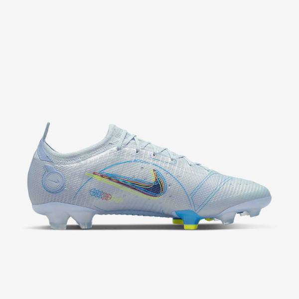 Nike Mercurial Vapor 14 Elite FG Firm-Grounds Kopačky Damske Siva Svetlo Modre Modre | NK238IFZ