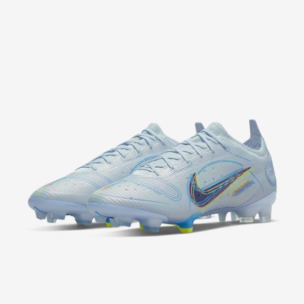 Nike Mercurial Vapor 14 Elite FG Firm-Grounds Kopačky Damske Siva Svetlo Modre Modre | NK238IFZ