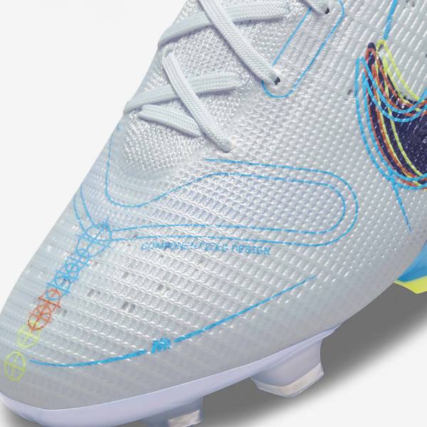 Nike Mercurial Vapor 14 Elite FG Firm-Grounds Kopačky Damske Siva Svetlo Modre Modre | NK238IFZ