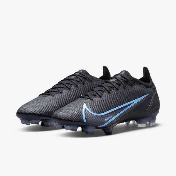 Nike Mercurial Vapor 14 Elite FG Firm-Ground Kopačky Panske Čierne | NK408MZI