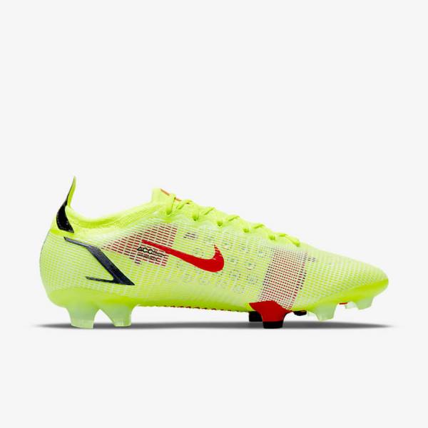 Nike Mercurial Vapor 14 Elite FG Firm-Ground Kopačky Panske Čierne Svetlo Červené | NK574IGN