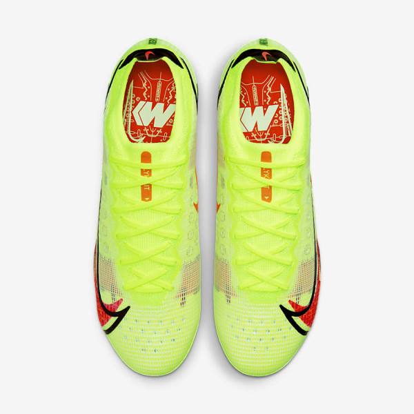 Nike Mercurial Vapor 14 Elite FG Firm-Ground Kopačky Panske Čierne Svetlo Červené | NK574IGN