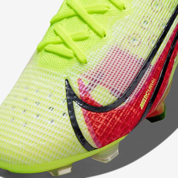 Nike Mercurial Vapor 14 Elite FG Firm-Ground Kopačky Panske Čierne Svetlo Červené | NK574IGN