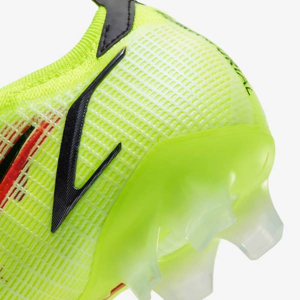 Nike Mercurial Vapor 14 Elite FG Firm-Ground Kopačky Panske Čierne Svetlo Červené | NK574IGN