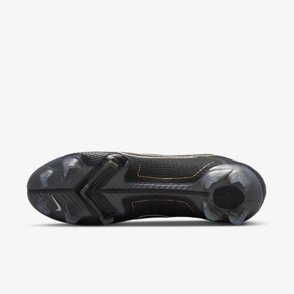 Nike Mercurial Vapor 14 Elite FG Firm-Grounds Kopačky Damske Čierne Metal Strieborne Siva Metal Zlate | NK716UIZ