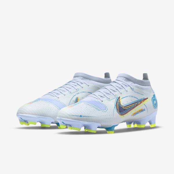 Nike Mercurial Vapor 14 Pro FG Firm-Ground Kopačky Panske Siva Svetlo Modre Modre | NK792DCK