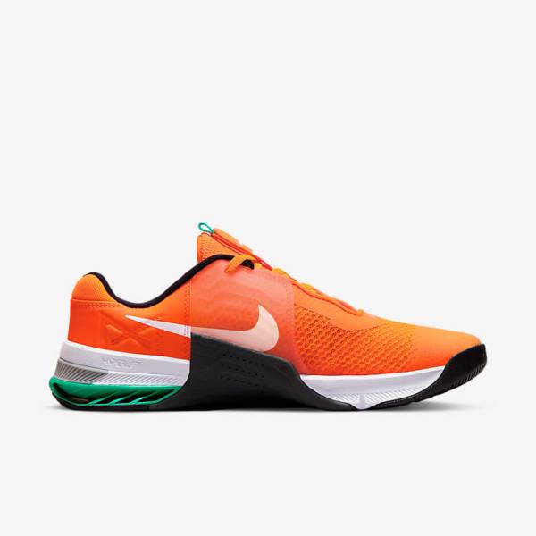 Nike Metcon 7 Botasky Damske Oranžové Tmavo Siva Tyrkysové Biele | NK283IMZ