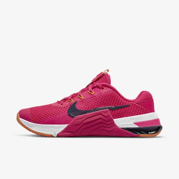 Nike Metcon 7 Botasky Damske Ruzove Žlté Modre | NK134JPQ