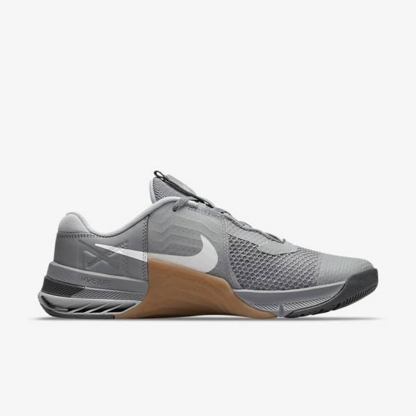 Nike Metcon 7 Botasky Damske Siva Hnede Tmavo Siva Biele | NK451YMU