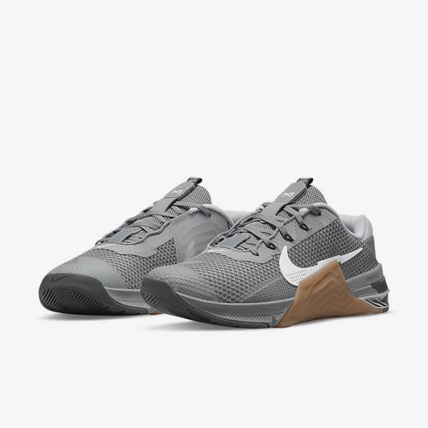 Nike Metcon 7 Botasky Damske Siva Hnede Tmavo Siva Biele | NK451YMU