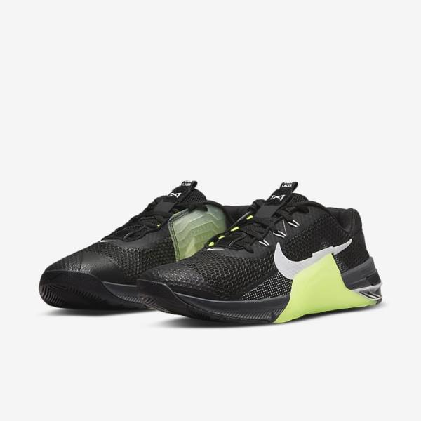 Nike Metcon 7 Botasky Panske Čierne Siva Biele | NK589UVL