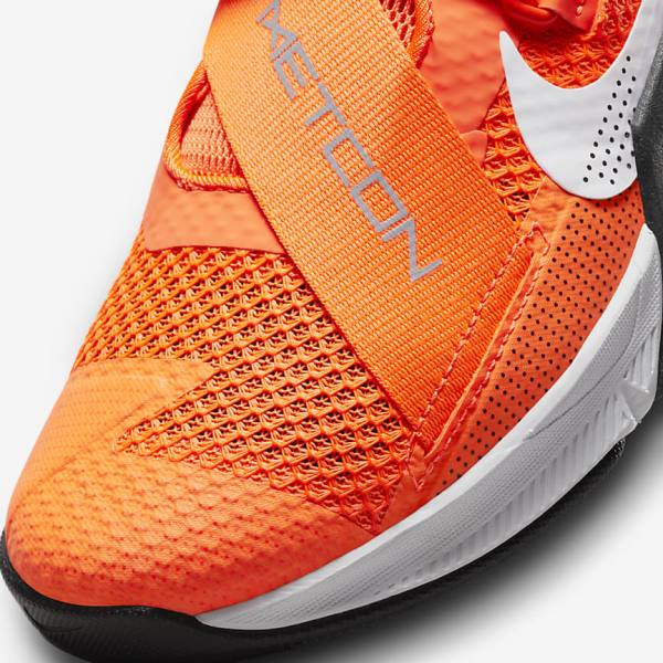 Nike Metcon 7 FlyEase Botasky Damske Oranžové Tmavo Siva Tyrkysové Biele | NK897OWD