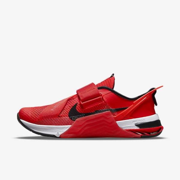 Nike Metcon 7 FlyEase Botasky Damske Červené Biele Čierne | NK742JQP