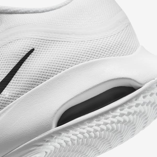 Nike NikeCourt Air Max Volley Hard Court Tenisove Tenisky Panske Biele Čierne | NK348RVI