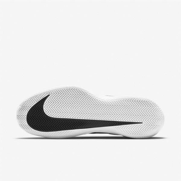 Nike NikeCourt Air Zoom Vapor Pro Clay Court Tenisove Tenisky Panske Čierne Biele | NK792MCF