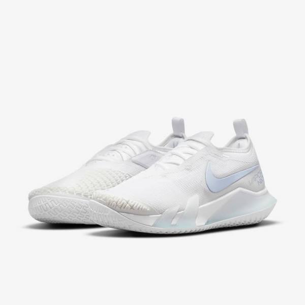 Nike NikeCourt React Vapor NXT Hard Court Tenisove Tenisky Damske Biele | NK310RQW